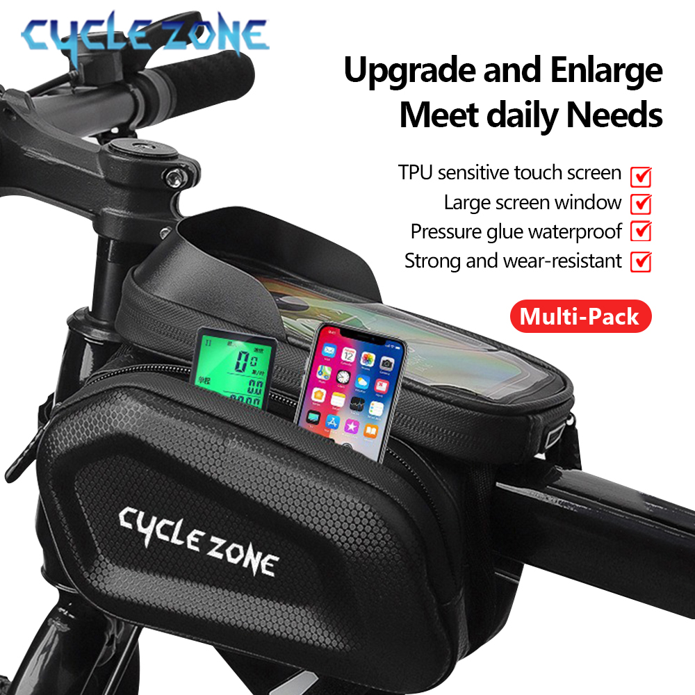 Phone Zone Accessories & Repair - Borse da bicicletta Borsa da telaio