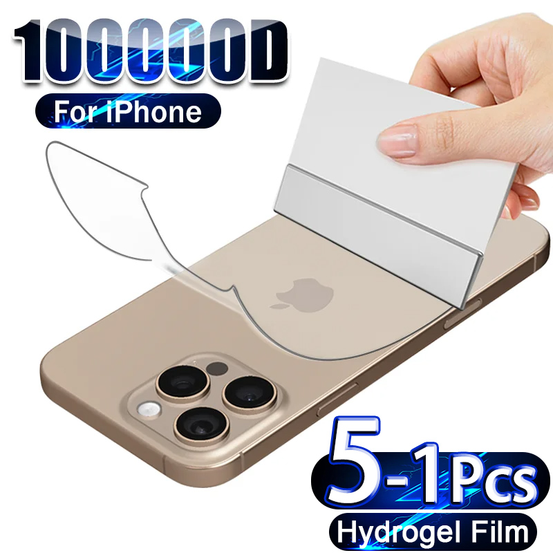 Phone Accessories Online - 5-1 pezzi pellicola idrogel per iPhone