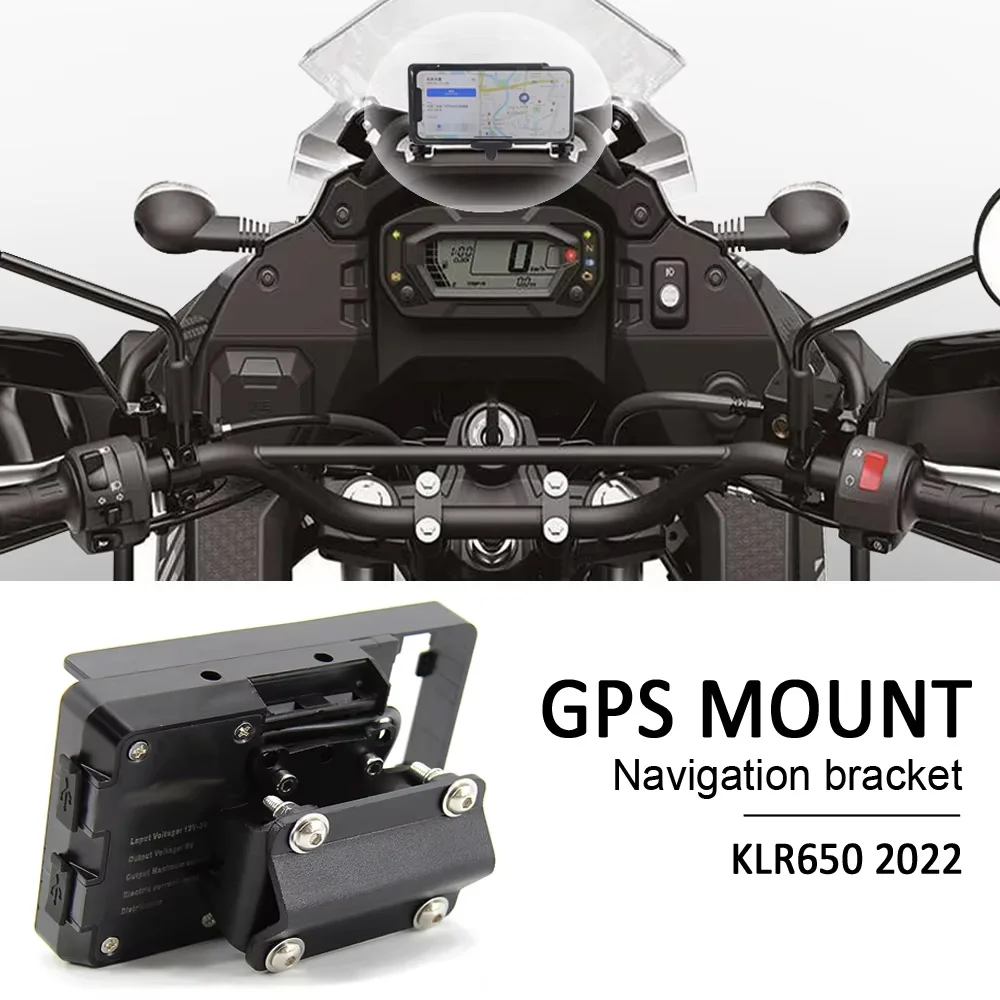 Quality Phone Accessories - Supporto per telefono USB per Kawasaki