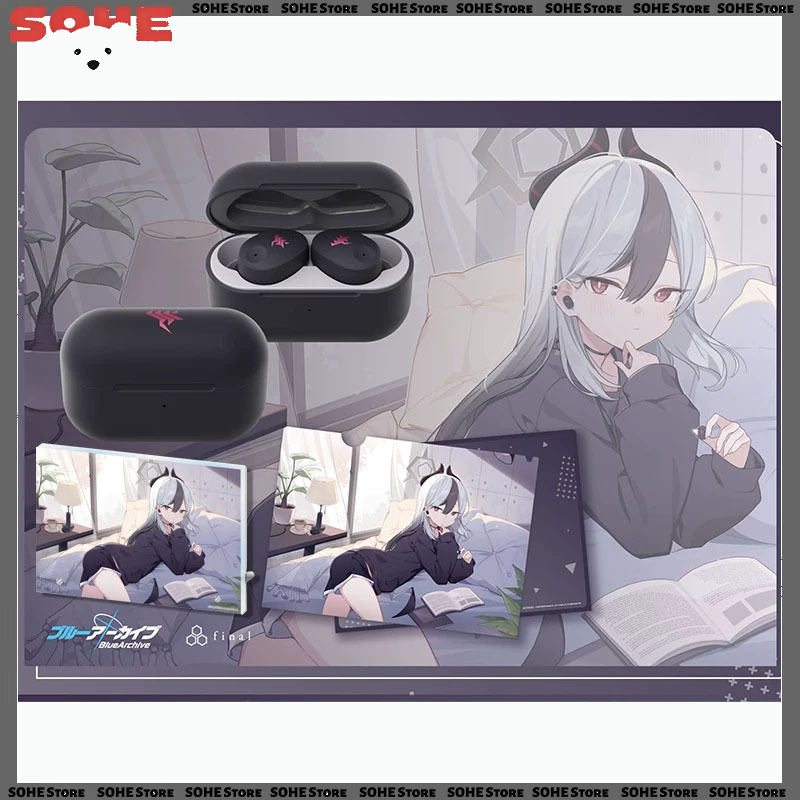 Phone Accessories Brand - Auricolari Bluetooth Specializzati ASMR Co-Branded Blue