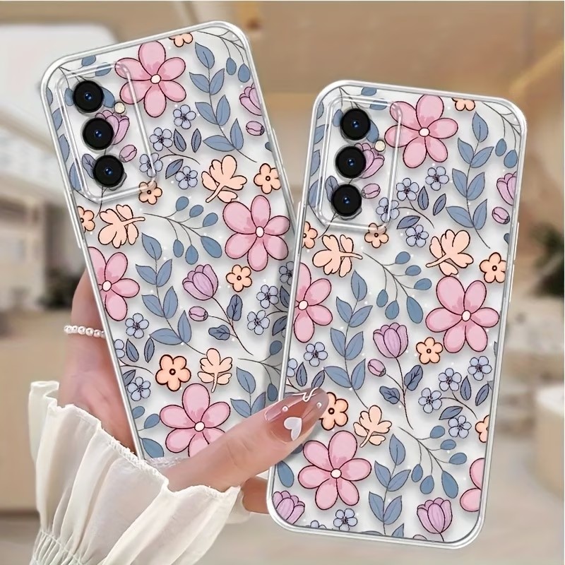 Samsung Accessories Phone - Cover Antiscivolo Trasparente per Samsung Galaxy