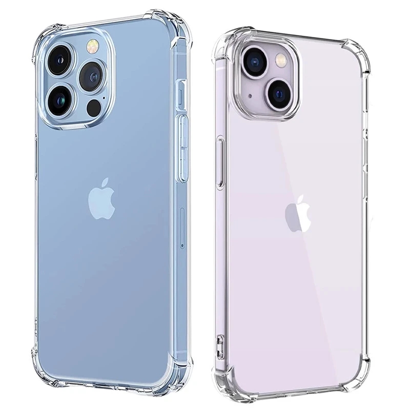 Phone Accessories Online - Custodia per telefono trasparente antiurto per