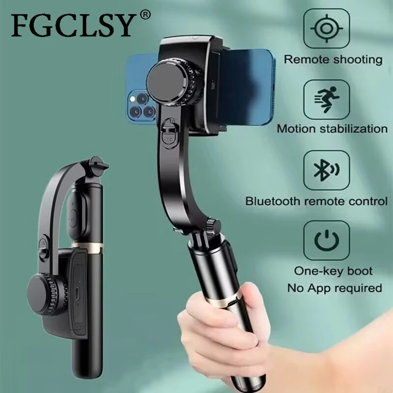 Selfie Stick Tripod - FGCLSY 2024 Stabilizzatore Video AI, Asta