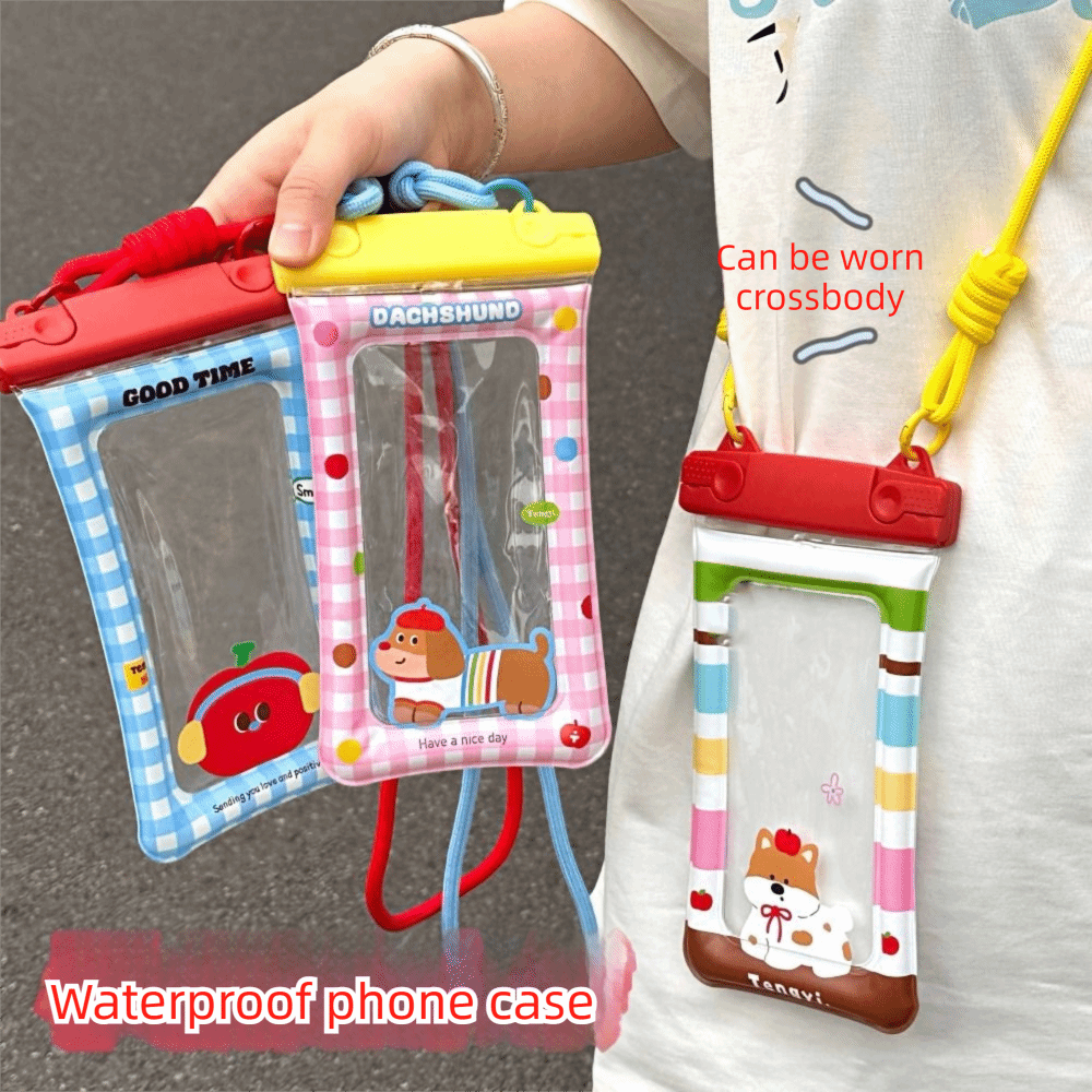 Waterproof Phone Bag - Borsa Impermeabile Trasparente per Cellulare in