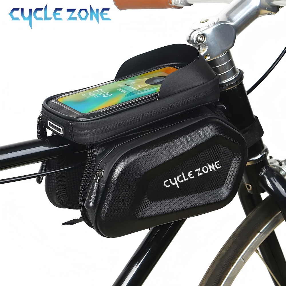 Phone Zone Accessories & Repair - Borsa da Bici da Telaio Anteriore