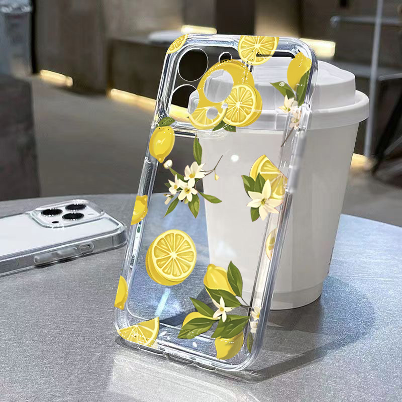 Samsung Accessories Phone - Custodia per telefono trasparente con fiore