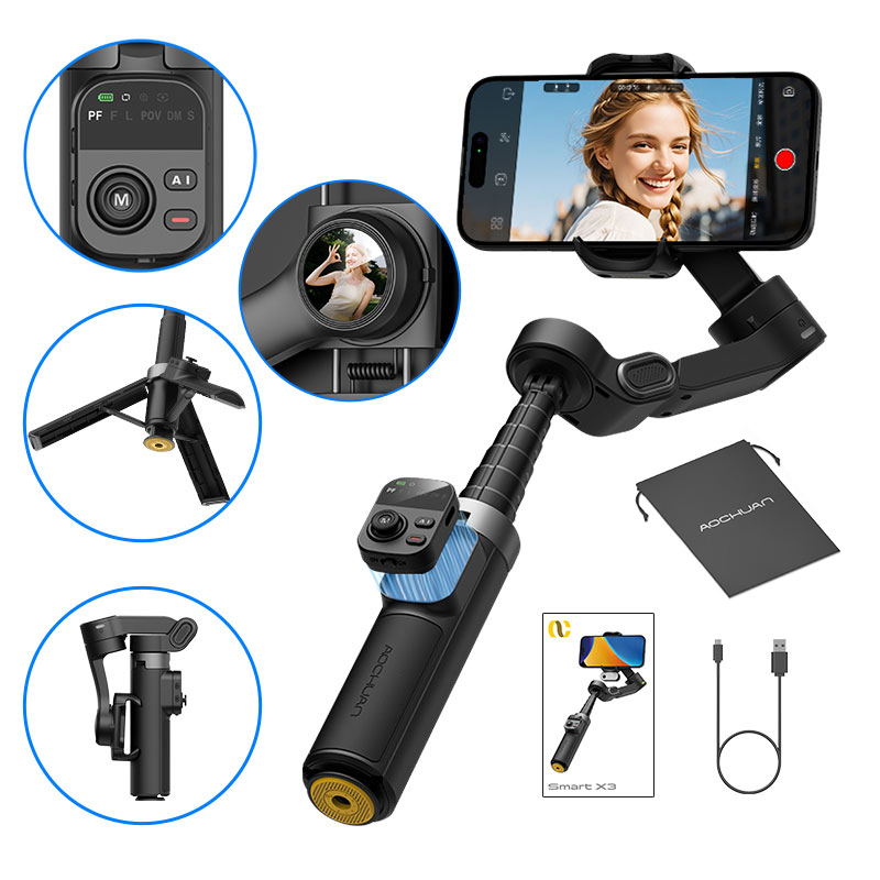 AOCHUAN Smart X3 360 °   Stabi - Selfie Stick Tripod recensione e prezzo