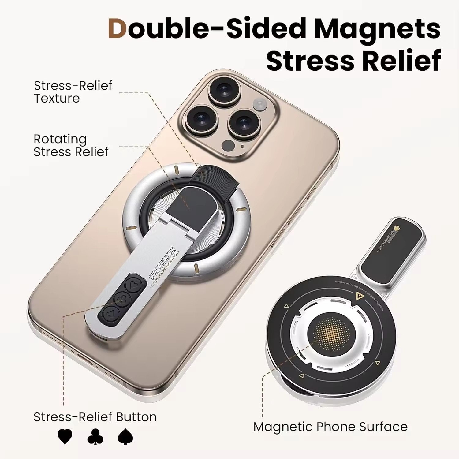 Supporto Magnetico a Doppia Fa - Phone Accessories Men recensione e prezzo