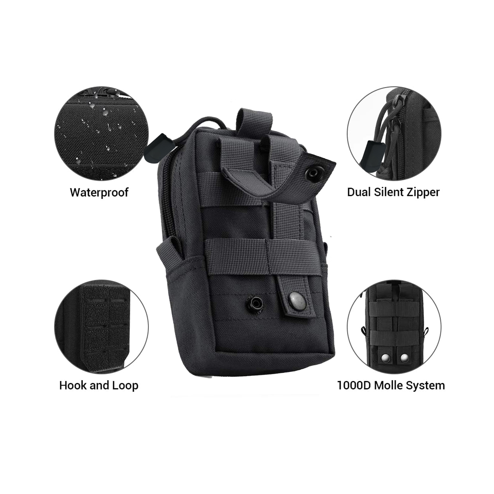 Marsupio tattico Molle Marsupi - Phone Accessories Men recensione e prezzo