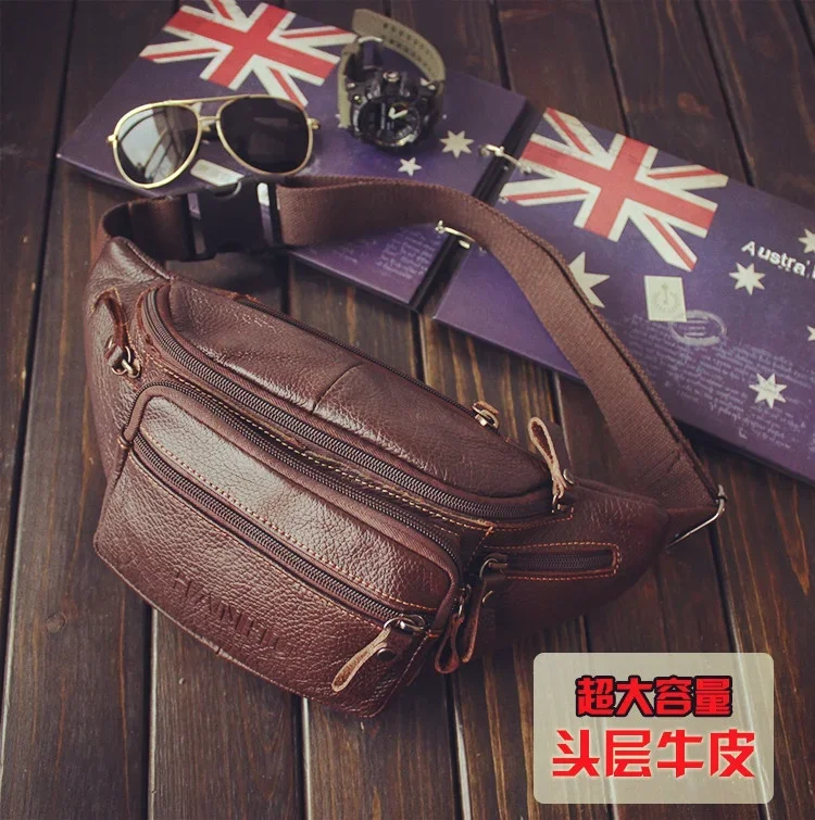 Marsupio in vera pelle di vacc - Phone Accessories Men recensione e prezzo
