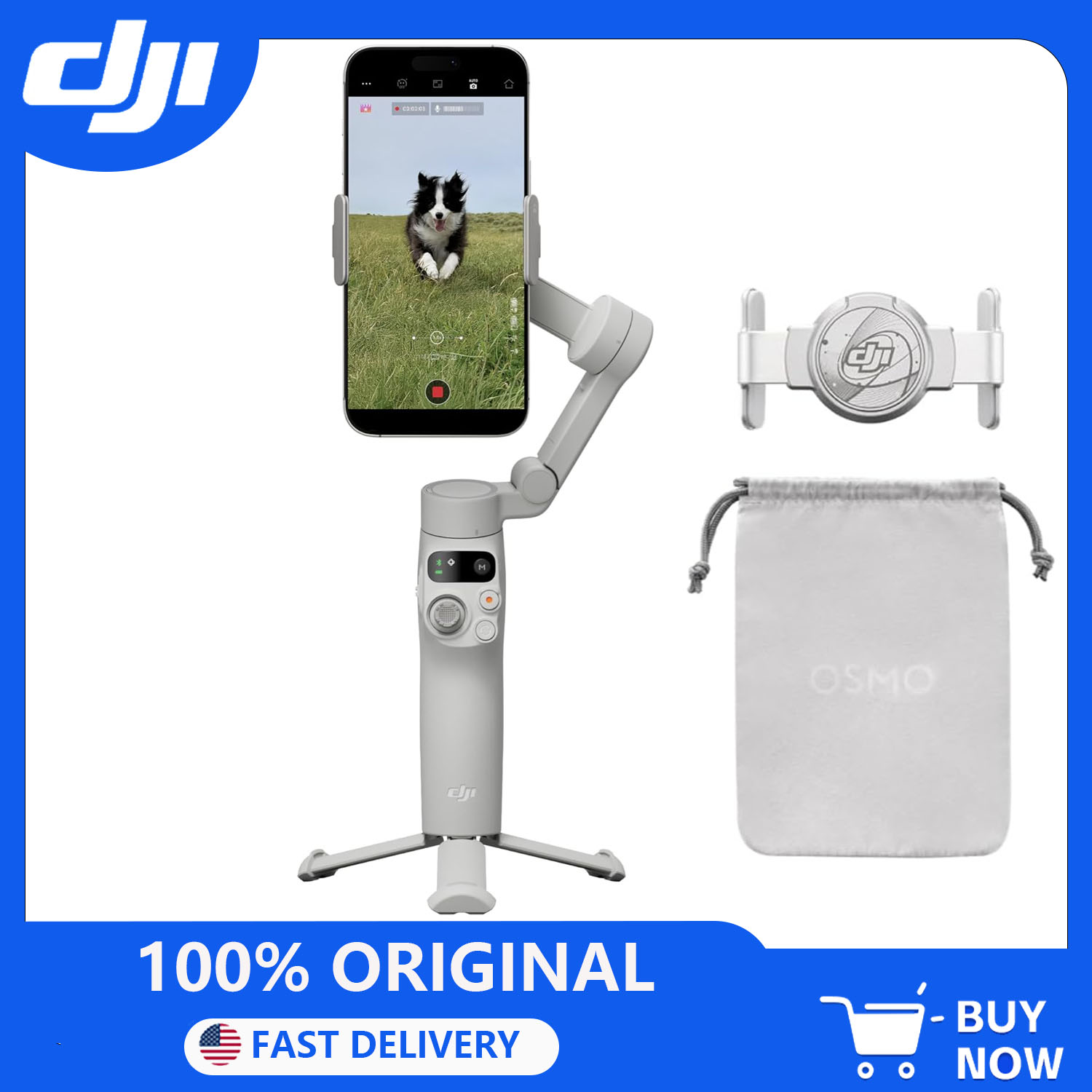 DJI Osmo Mobile 7 Stabilizzato - Selfie Stick Tripod recensione e prezzo