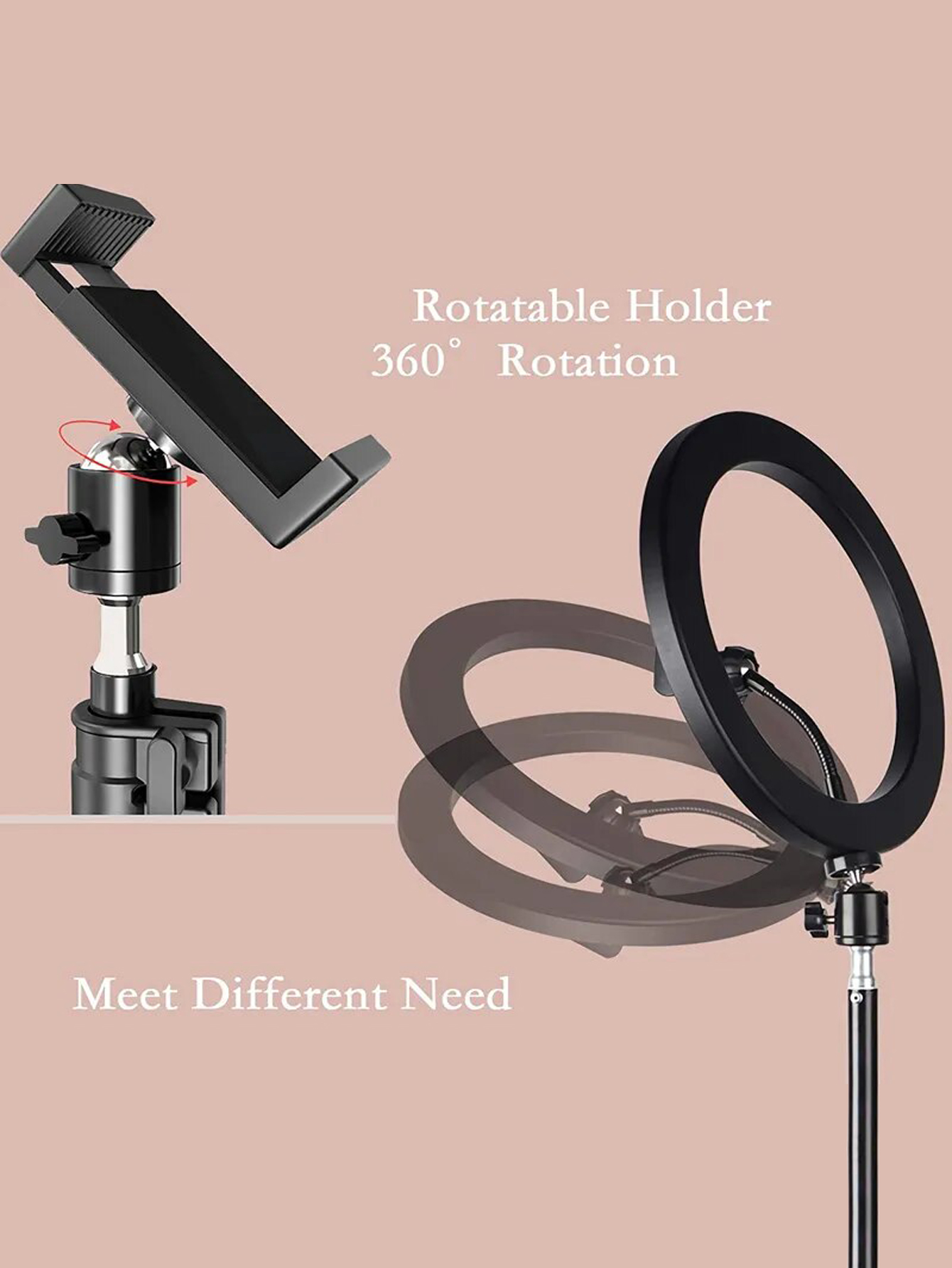 Lampada da tiro da 26 cm Anell - Selfie Stick Tripod recensione e prezzo