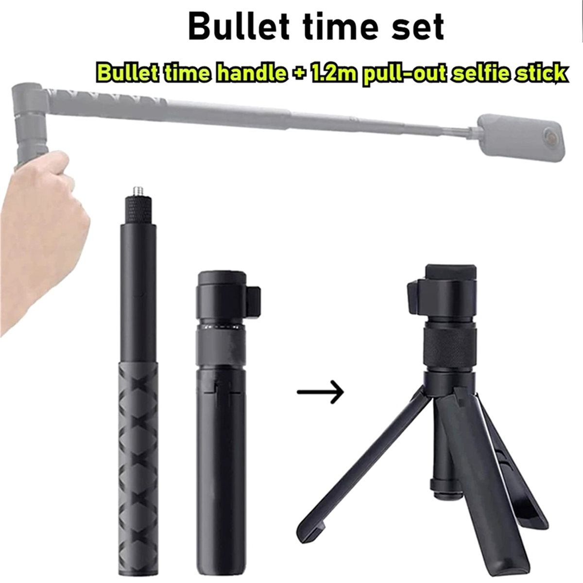 Supporto da Tavolo Rotante N05 - Selfie Stick Tripod recensione e prezzo