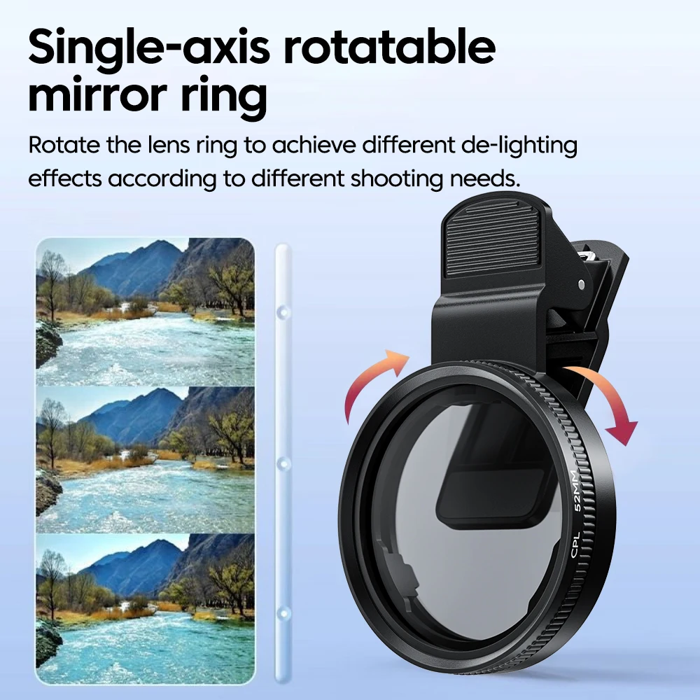 Nuovo 52mm CPL Filtro per obie - Phone Accessories And Gadgets recensione e prezzo